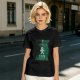 Olive Christmas T-Shirt With 'Let's Get Baked' Gingerbread Man Print