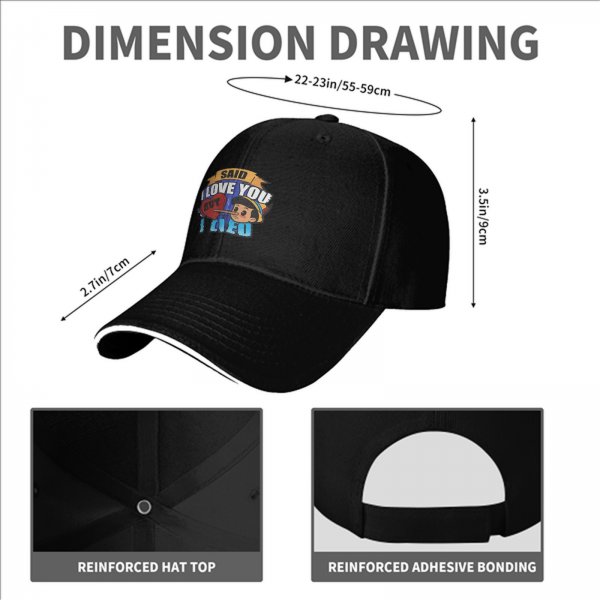 I Said I Love You But I Lied Pinocchio Graphic Cap