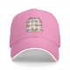 Black Baseball Cap With Domestic Cat Behavior Illustrations