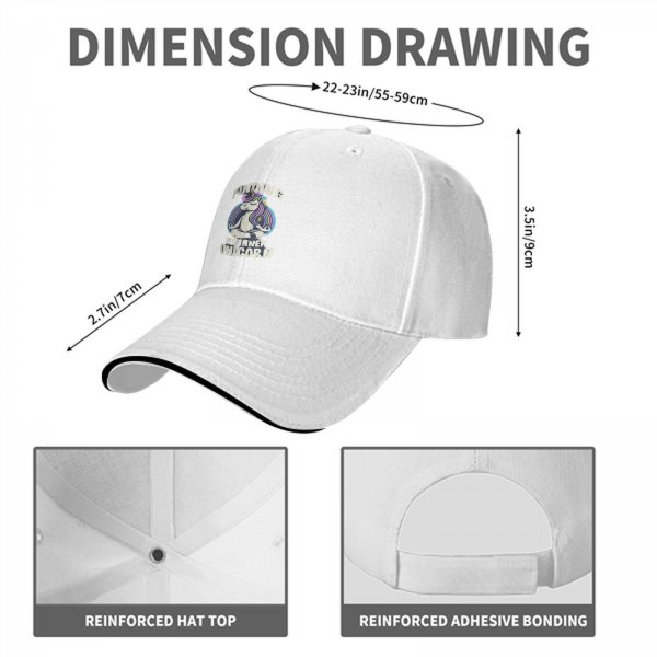 Finding My Inner Unicorn Black Baseball Cap
