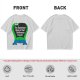 Olive T-Shirt With Dinosaur Graphic And Self Belief Text