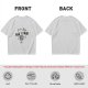 Olive T-Shirt With Skeleton Lifting Weights New Year Print