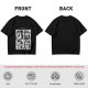 Olive T-Shirt with Retro Mario Brother Character Grid Art