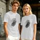 Oversized Olive T-Shirt With 'Call Me Antisocial' Bear Graphic