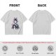 Olive T-shirt with Maleficent Glitch Art Print
