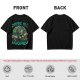 Olive T-Shirt Featuring 'We're All Doomed' and Doom Character Art