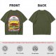 Olive T-Shirt with Big Kahuna Burger Graphic Print