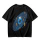 Olive T-Shirt With Cookie Monster Space Galaxy Cookie Print