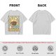 Oversized Dark Green T-Shirt With The Coffee Tarot Card Style Print