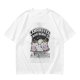 Olive t-shirt with exhausted unicorn hippo graphic and funny text