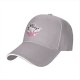 Black baseball cap with muscular Hello Kitty graphic and I Took The Stairs text
