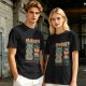 Frankie's Monster Tiki Bar Grill Themed Graphic T-Shirt