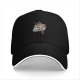 Black Baseball Cap With Skull Sushi Art Print