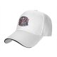 Black Baseball Cap with Anime Character Group Graphic Print