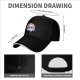 Black Baseball Cap With Cool Sunglasses Seal Sunset Graphic