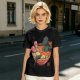 Godzilla in spicy ramen bowl graphic tee