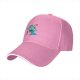 Black Baseball Cap With Anime Silhouette Sunset Art Print