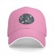 Black Baseball Cap With Dinosaur Fossil Archaeological Print
