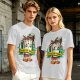 Forever Tired Coffee Mug Cartoon Character T-Shirt Design