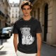 Olive T-shirt with Trust Me Doctor Dog Graphic Print