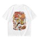 Olive T-Shirt With Retro Portable Video Games Cartoon Print