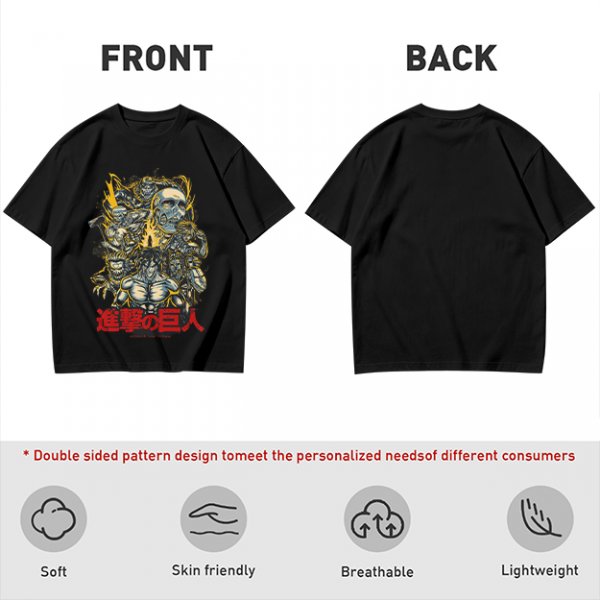 Attack on Titan Colossal Titans Graphic Tee