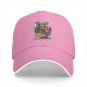 Black baseball cap with Khorne Flakes fantasy warrior print
