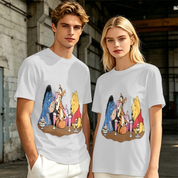 Winnie the Pooh and Friends Ice Cream Graphic T-Shirt