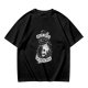 Olive Graphic T-Shirt With Give Me Coffee Or Death Skull Print