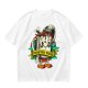 Forever Tired Coffee Mug Cartoon Character T-Shirt Design