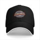 Black baseball cap with Professional Snacker Club official member print