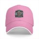 Black Baseball Cap With Wizard Force Fantasy Graphic Print