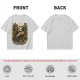 Skeleton with Coffee and Plants T-Shirt Graphic