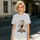 I Love Spooky Season Halloween Cat Ghost Graphic T-Shirt