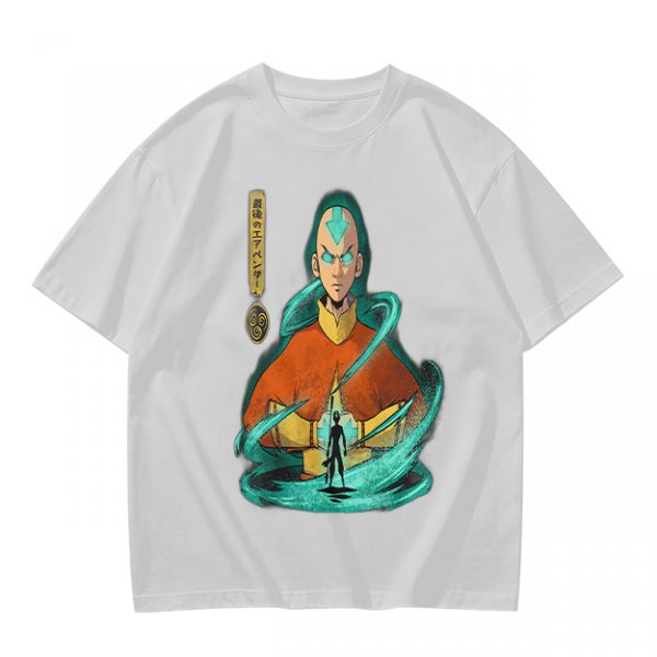 Avatar Aang Airbender Graphic Tee for Anime Fans