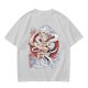 One Piece Gear 5 Luffy Graphic Print Olive T-Shirt
