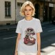 Olive graphic t-shirt with unicorn therapy and 'Even I Don't Believe In Myself' text