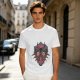 Olive Green T-Shirt With Majora's Mask Graphic Print
