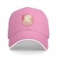 Black Baseball Cap With Cute Dinosaur In Ramen Bowl Graphic