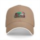 Black baseball cap with Santa and turkey Thanksgiving Christmas design