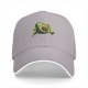 Black Baseball Cap With Cute Running Avocado Graphic