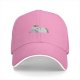 Black Baseball Cap With Chubby Lying Unicorn Rainbow Print