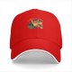I Survived Stressed Fox Working On Laptop Graphic Baseball Cap