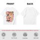 Olive t-shirt with Sunday's Vibes Shiba Inu relaxing graphic