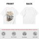 Make Coffee Not War Skeleton Hand Graphic T-Shirt