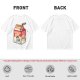 Olive green t-shirt with sarcasm juice carton and grumpy cat print