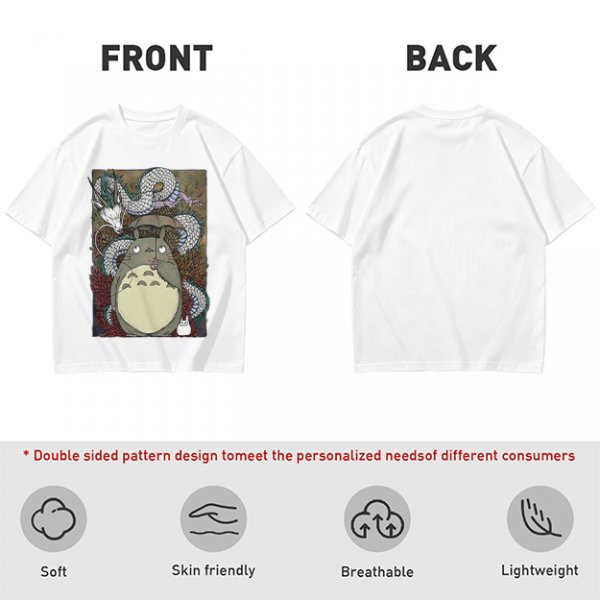Studio Ghibli Anime Characters Graphic Tee