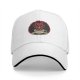 Black Baseball Cap With Devil In Coffee Cup Graphic