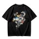 Olive T-Shirt With Studio Ghibli Character Balloon Print