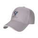 Black Baseball Cap With Cartoon Character Graphic Design